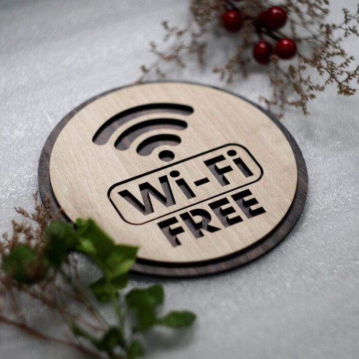 Oznaka za Wi-fi internet krug
