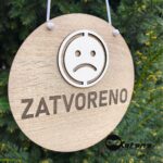 Oznaka za vrata Otvoreno Zatvoreno EMOJI