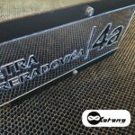 Kucni brojevi luksuznog izgleda od pleksiglasa SREBRNI