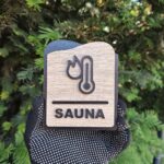 Oznaka za vrata SAUNA