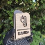 Oznaka za vrata SAUNA