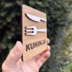 Oznaka za vrata KUHINJA 3D - Slika 2