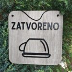 Oznaka za vrata Otvoreno Zatvoreno Kafa - Slika 2